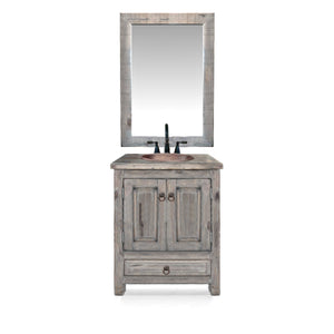 Allison Reclaimed Wood Bathroom Vanity