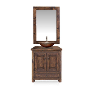 Allison Reclaimed Wood Bathroom Vanity