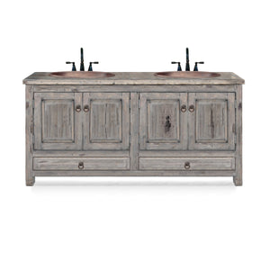 Allison Reclaimed Wood Bathroom Vanity