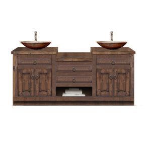 Zoe Reclaimed Wood Bathroom Vanity