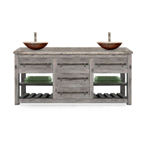 Elnett Reclaimed Wood Bathroom Vanity