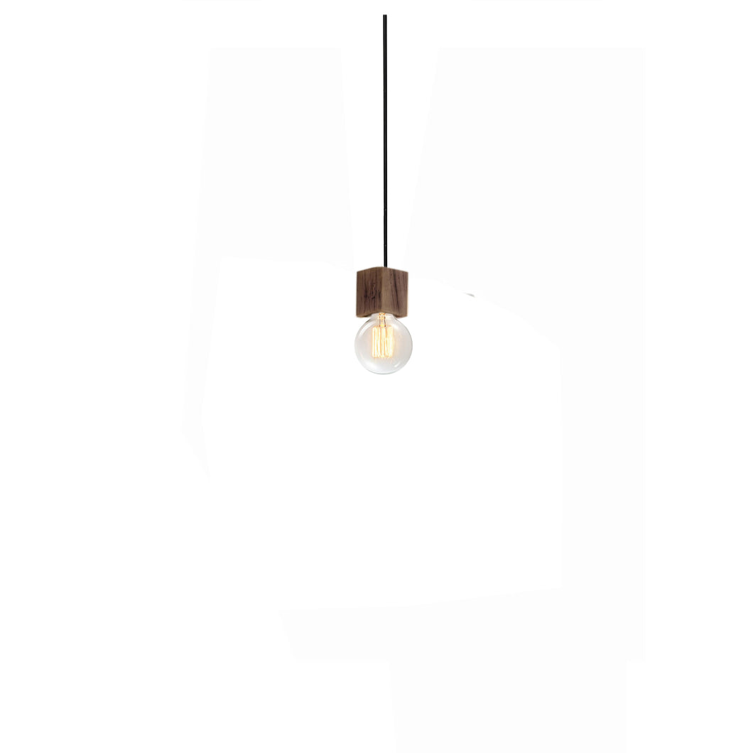 Bernot Reclaimed Wood Single light Pendant