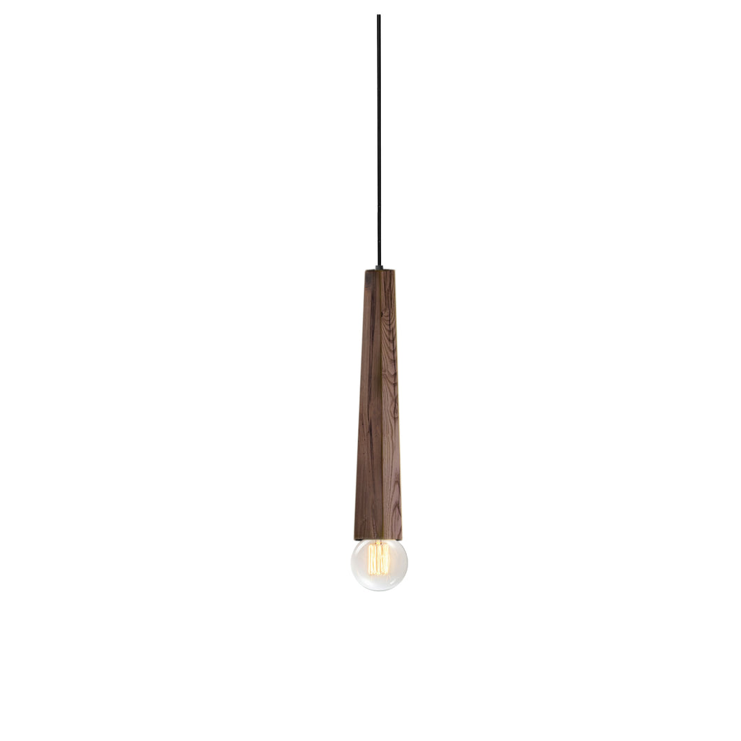 Albane Reclaimed Wood Single Light Pendant
