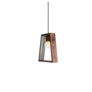 Maya Reclaimed Wood Single Light Pendant