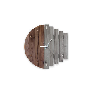 Alienor Reclaimed Wood Clock