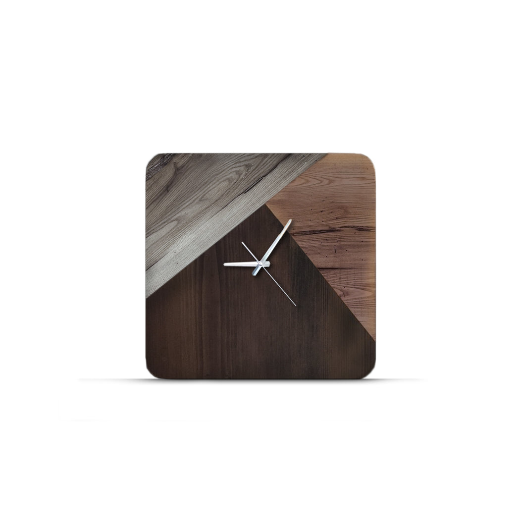 Anse Reclaimed Wood Clock