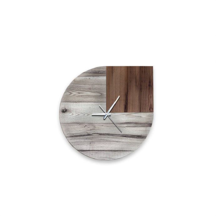 Cabot Reclaimed Wood Clock