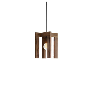 Caton Reclaimed Wood Single Light Pendant