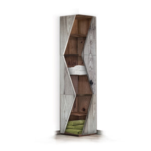 Anais Reclaimed Wood Linen Cabinet